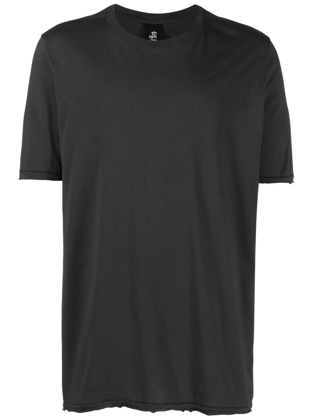 

Thom Krom playera con cuello redondo - Negro