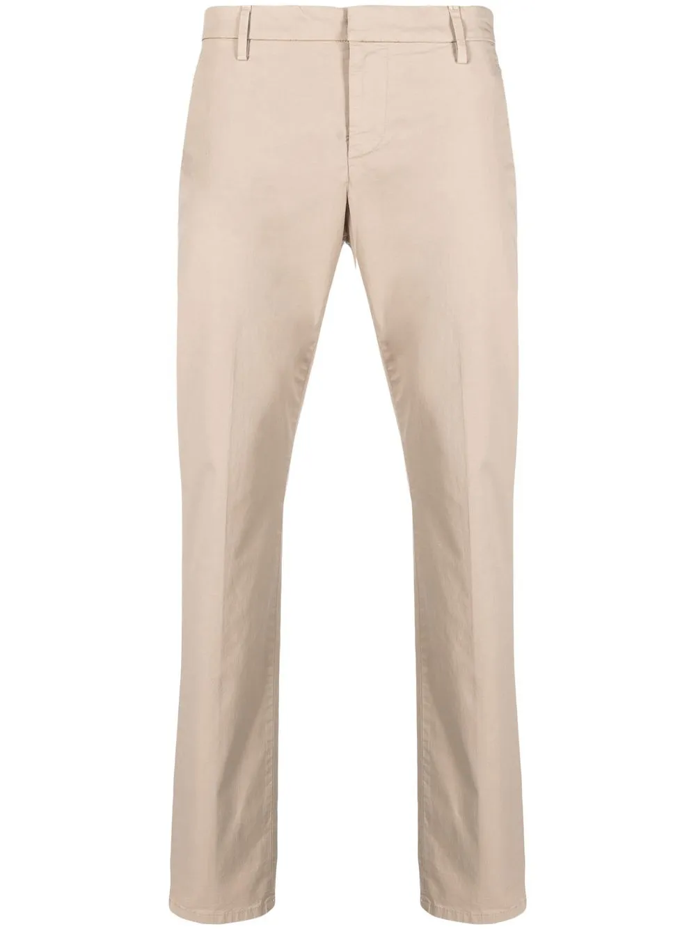 

DONDUP mid-rise stretch-cotton trousers - Neutrals