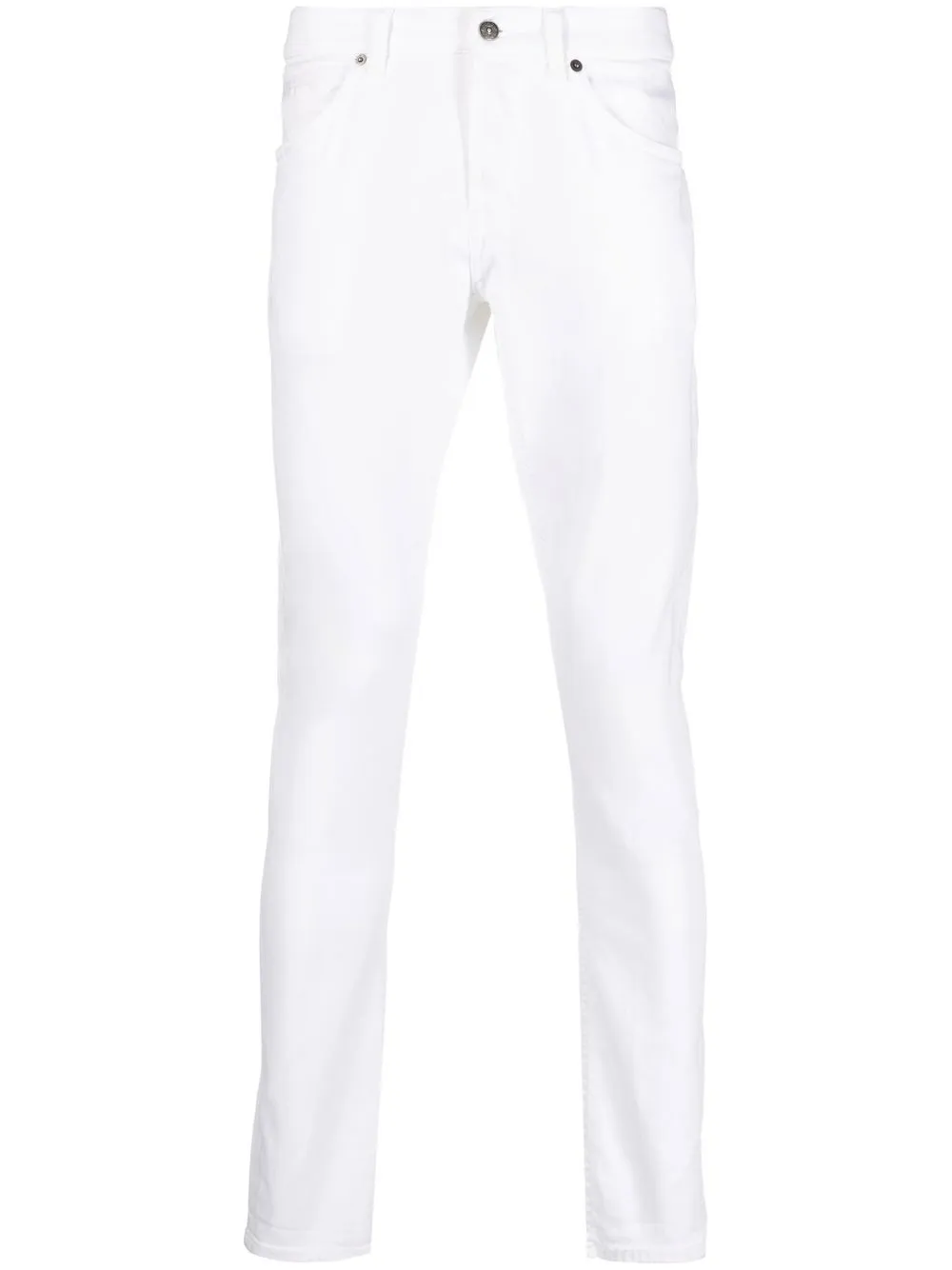 

DONDUP mid-rise straight-leg jeans - White