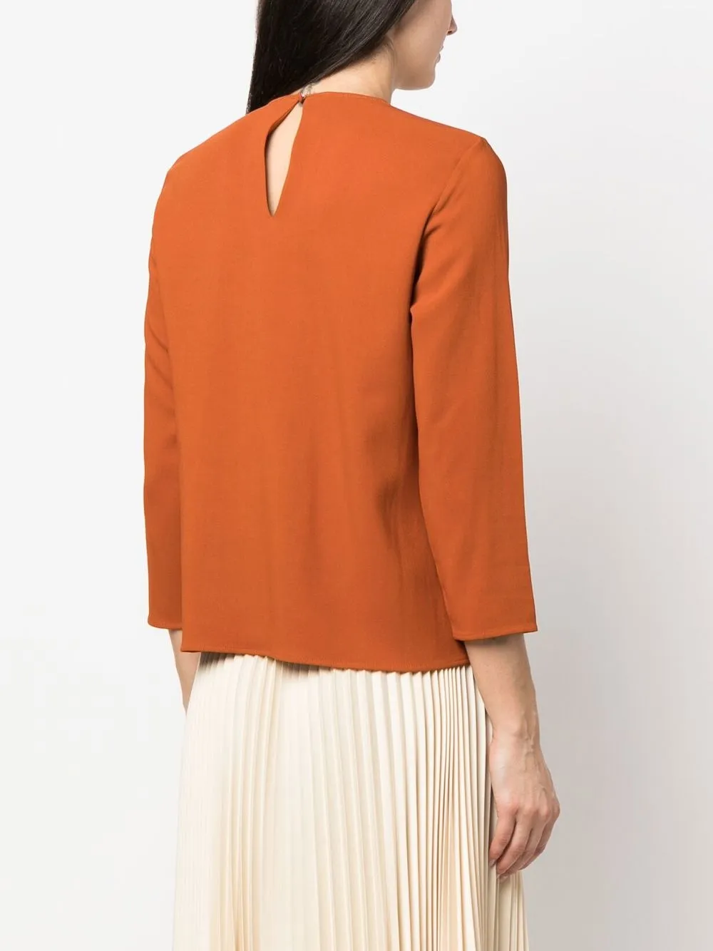 Paula Lapis Sequins Blouse In Brown