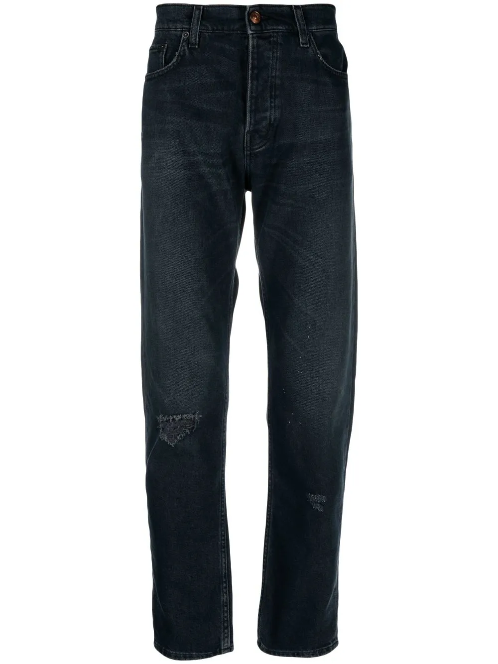 

Haikure dark-wash straight-leg jeans - Blue