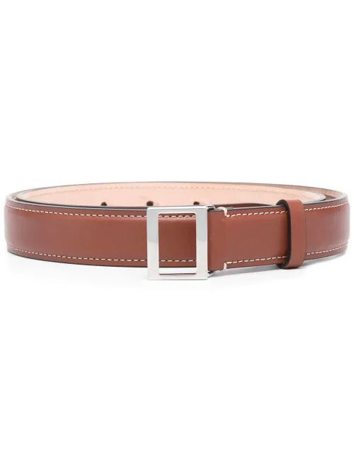 Ceinture en cuir à boucle - Acne Studios - Modalova