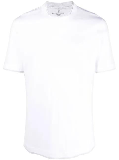 Brunello Cucinelli short-sleeved cotton T-shirt