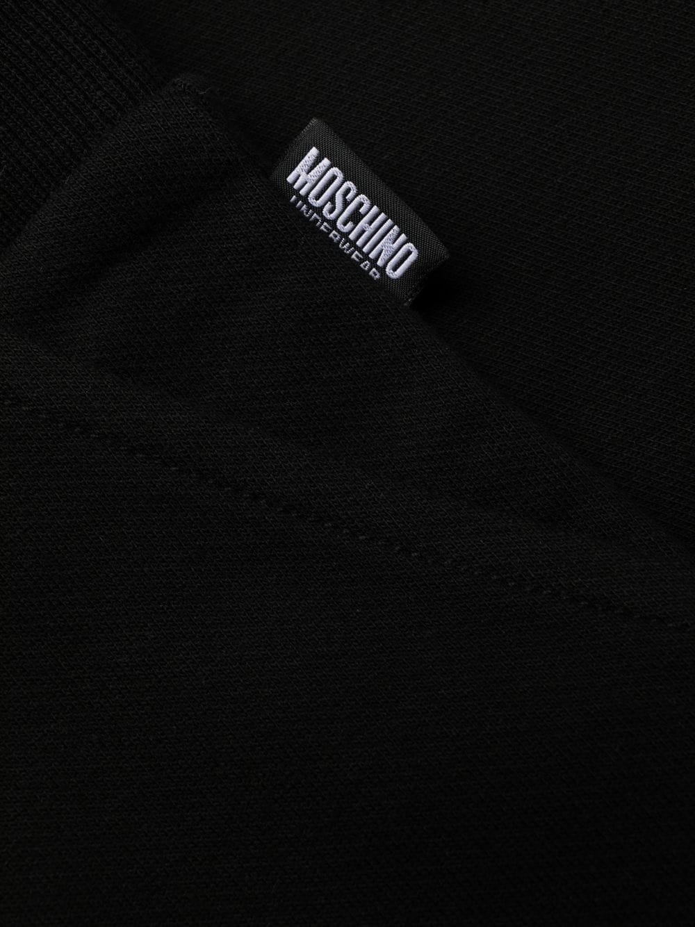 Shop Moschino Teddy Bear-print Lounge Shorts In Black