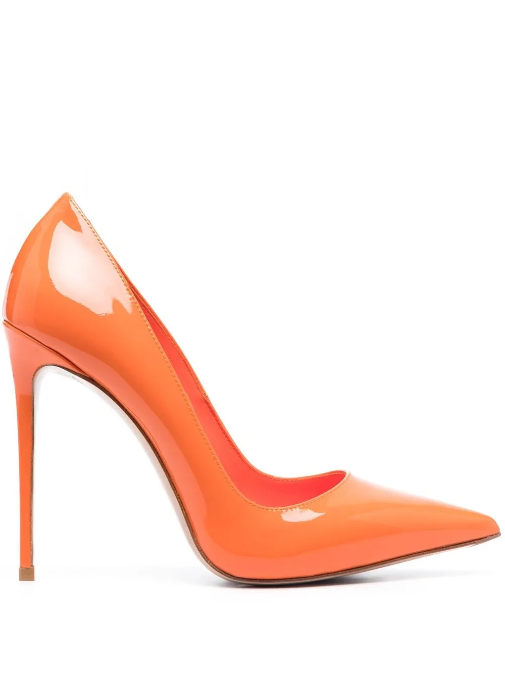 

Le Silla 120mm Eva patent leather pumps - Orange