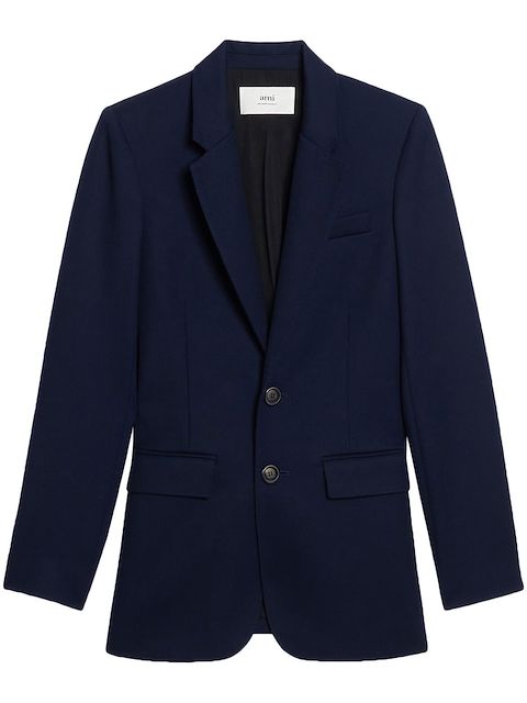 AMI Paris single-breasted blazer 
