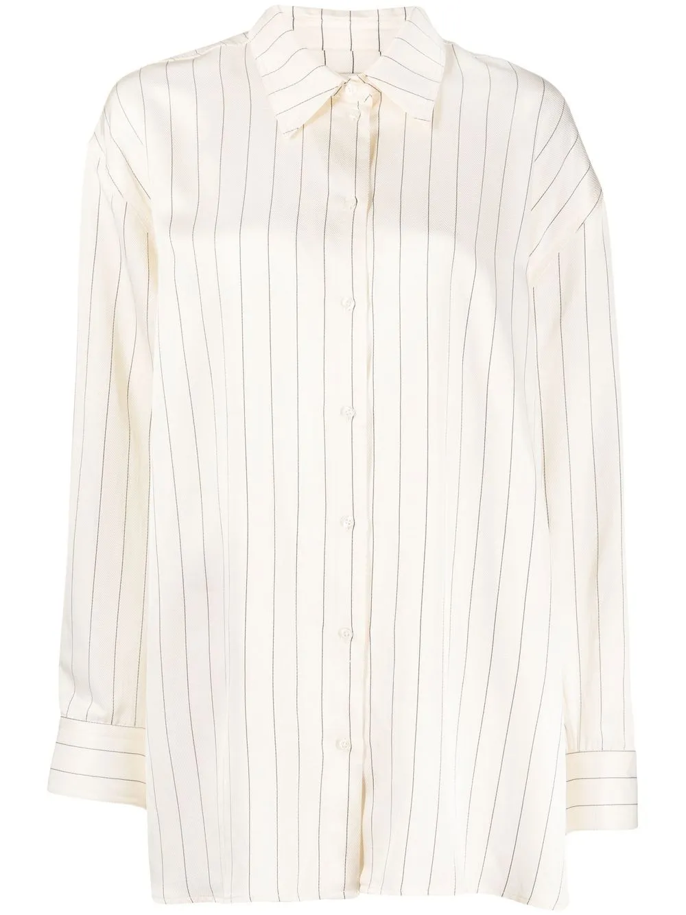 

Loulou Studio pinstripe long sleeve shirt - Neutrals