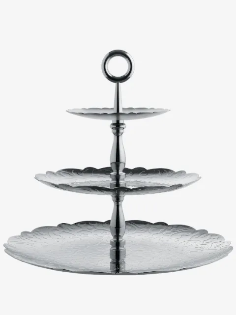 Alessi Dressed three-dish cake stand