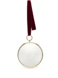 Fornasetti Magic velvet-ribbon convex mirror - Gold
