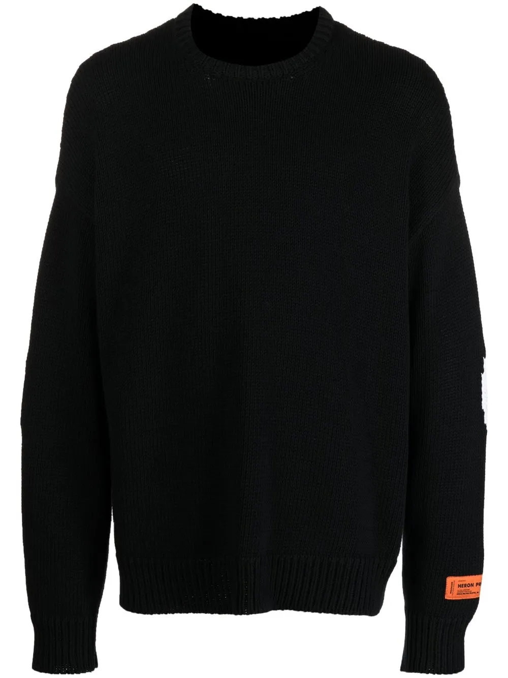 

Heron Preston crew-neck intarsia jumper - Black