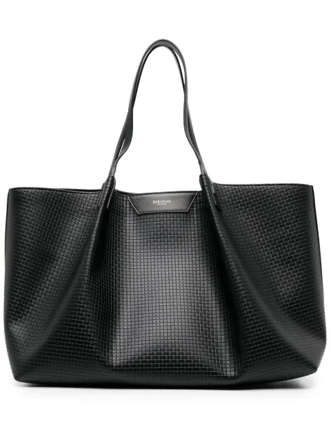 Serapian Borsa tote con monogramma
