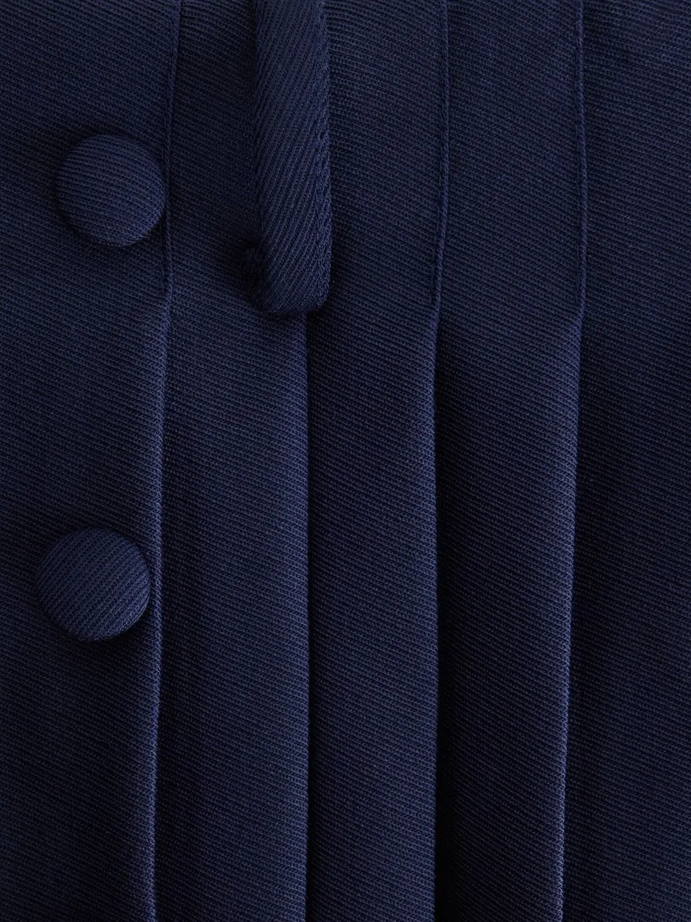Ami Alexandre Mattiussi Minirock Mit Falten In Blue