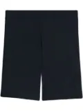 AMI Paris stretch legging shorts - Black