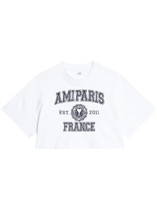 AMI Paris クロップド Tシャツ - Farfetch