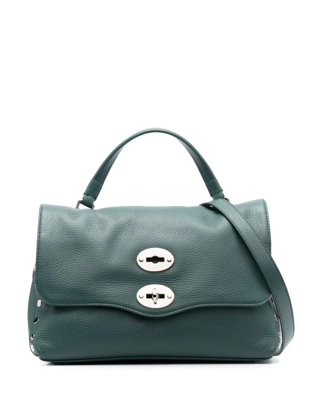 

Zanellato stud-detail leather tote bag - Green