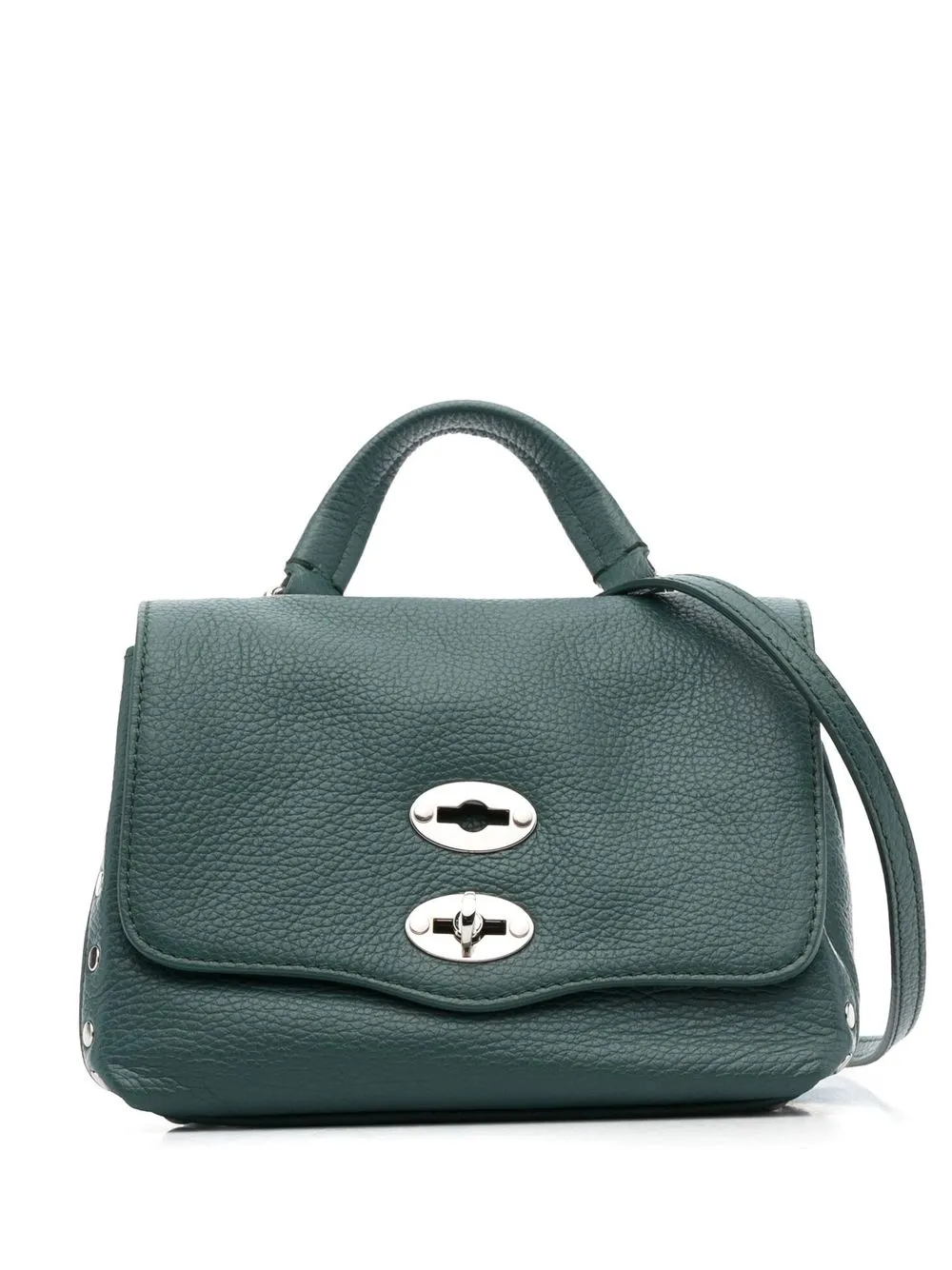 

Zanellato Postina Baby leather tote bag - Green