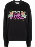 MSGM graphic-print sweatshirt - Black