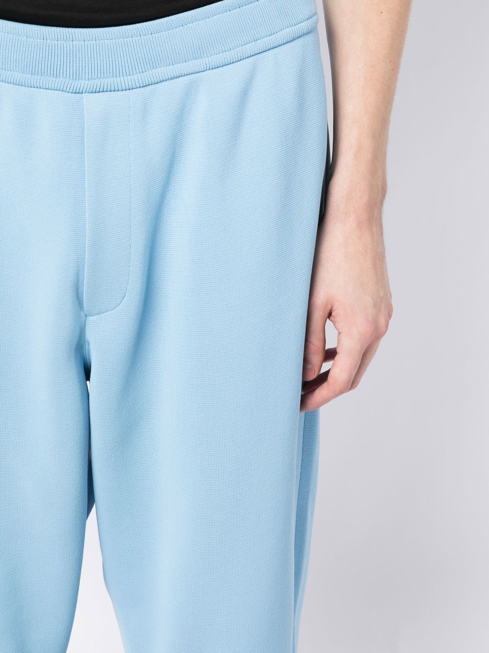 Shop Cfcl Elasticated-waistband Detail Trousers In Blue