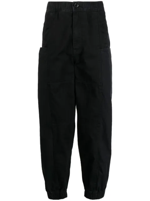 FIVE CM straight-leg elasticated trousers
