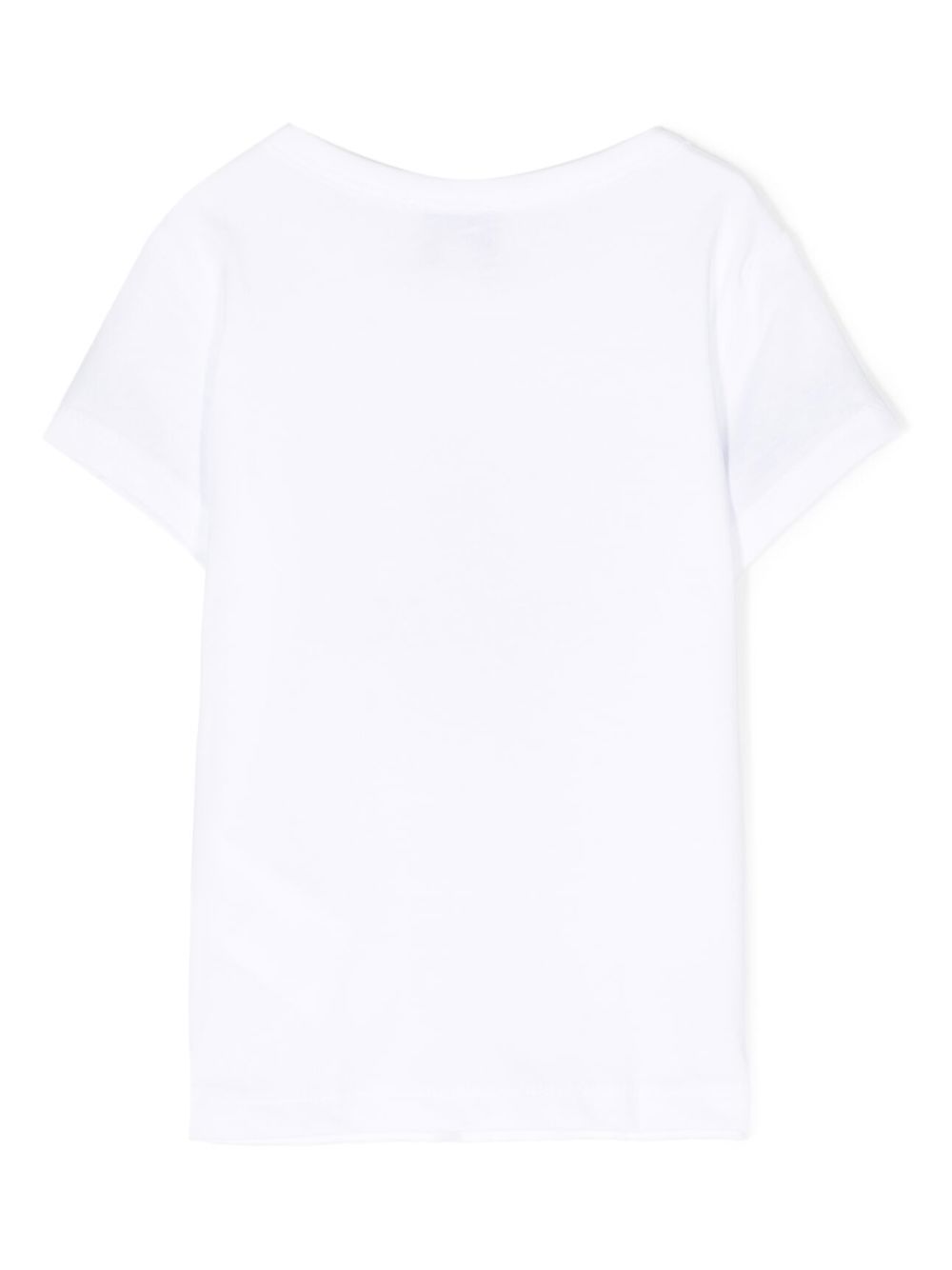 Kenzo Kids T-shirt met logoprint - Wit