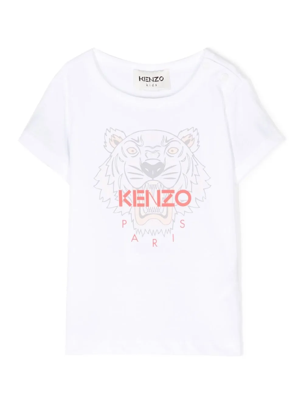 

Kenzo Kids logo-print short-sleeve T-shirt - White