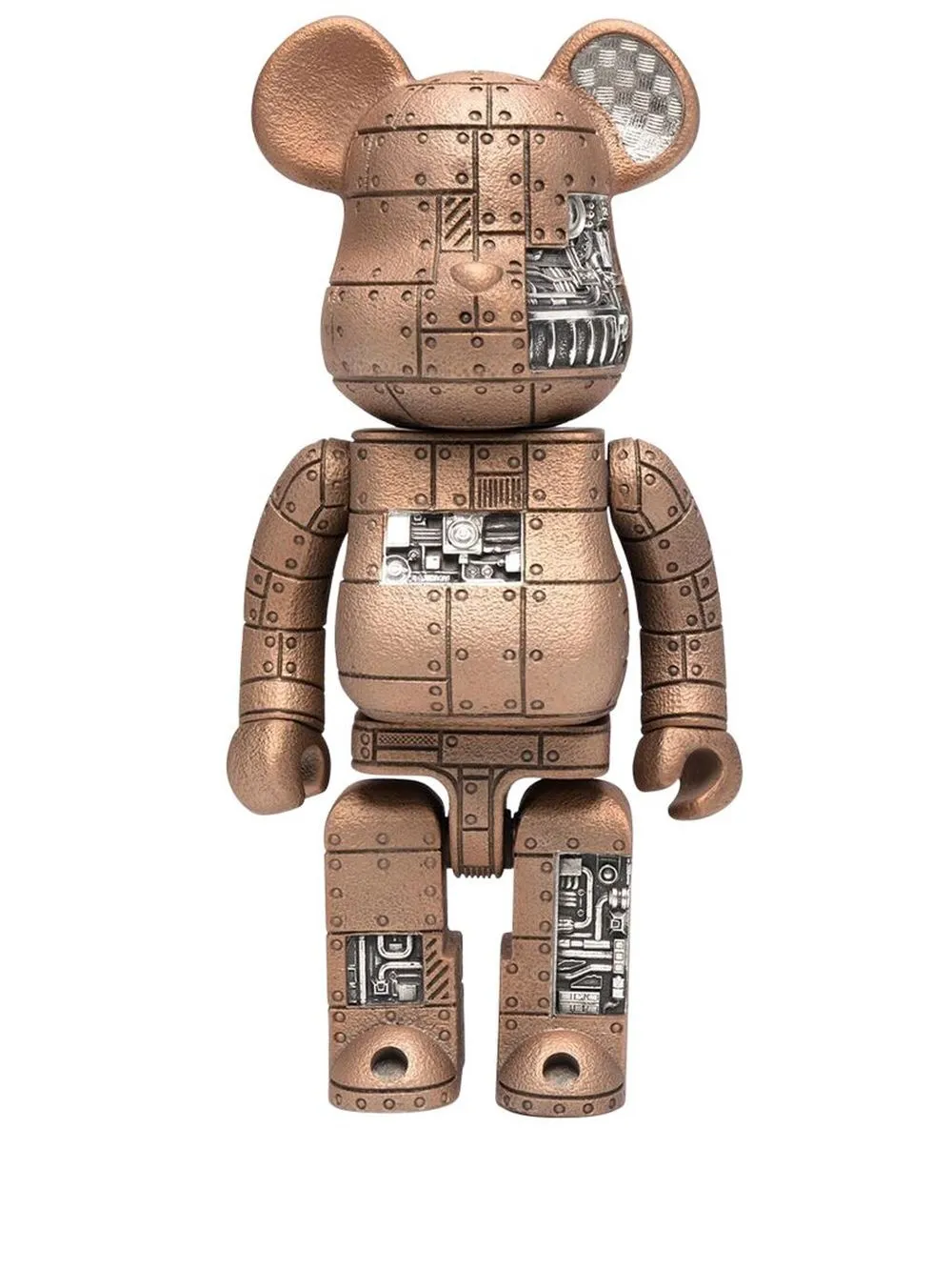 MEDICOM TOY x Royal Selangor "Steampunk" BE@RBRICK figure - Oro