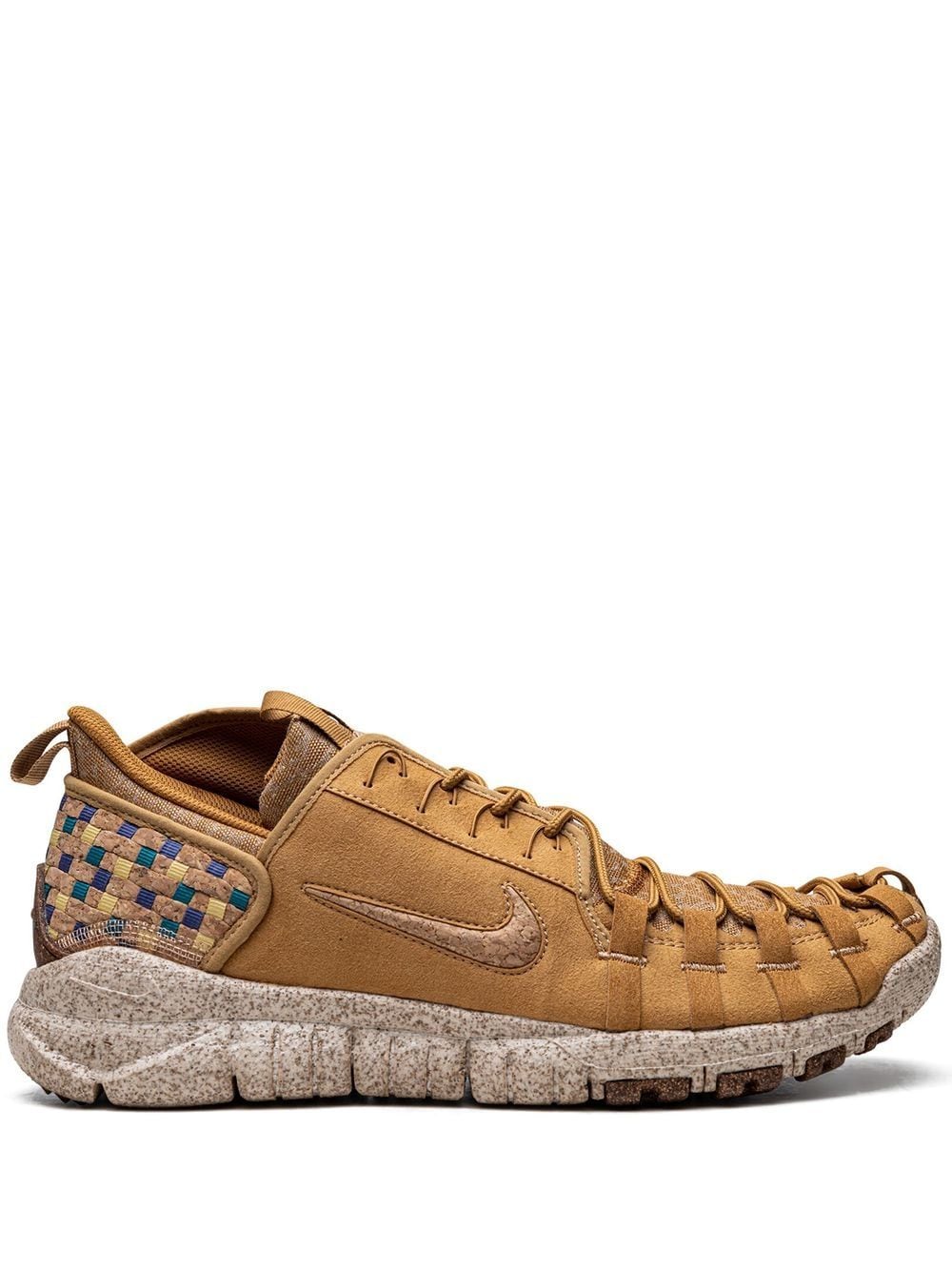 Nike Free Crater Trail Moc Sneakers In Wheat/wheat
