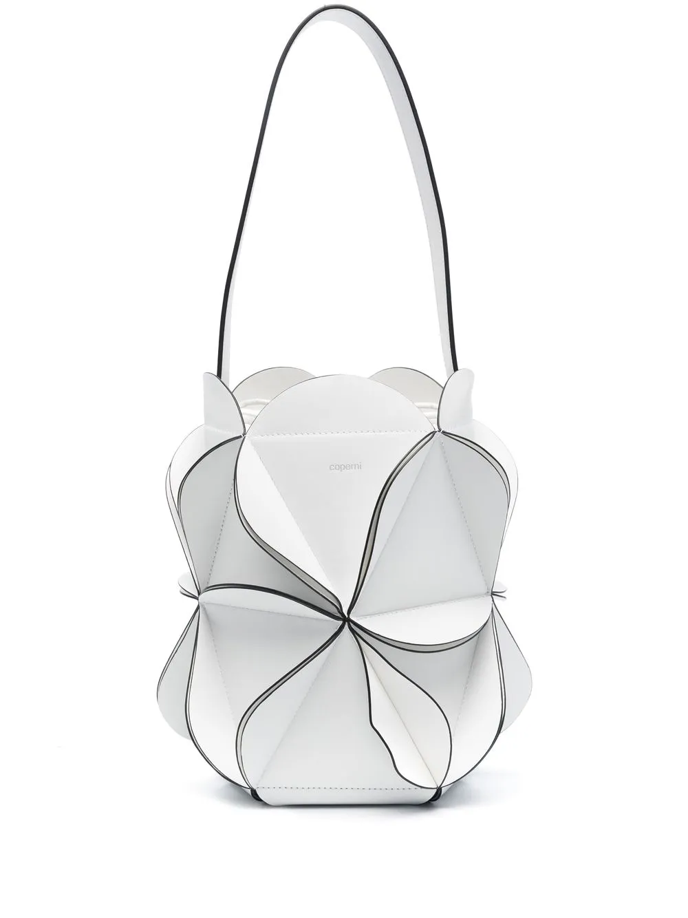 

Coperni origami calf-leather bucket bag - White