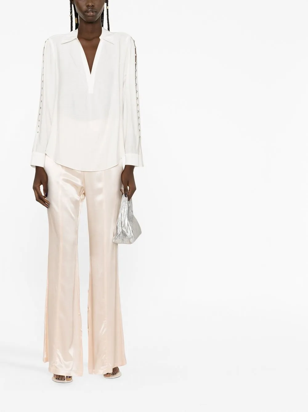 Simkhai Uitgesneden top - Beige