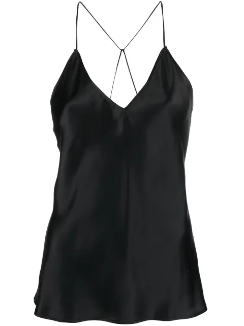 Nili Lotan V-neck silk vest