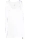 MM6 Maison Margiela layered-detail tank top - White