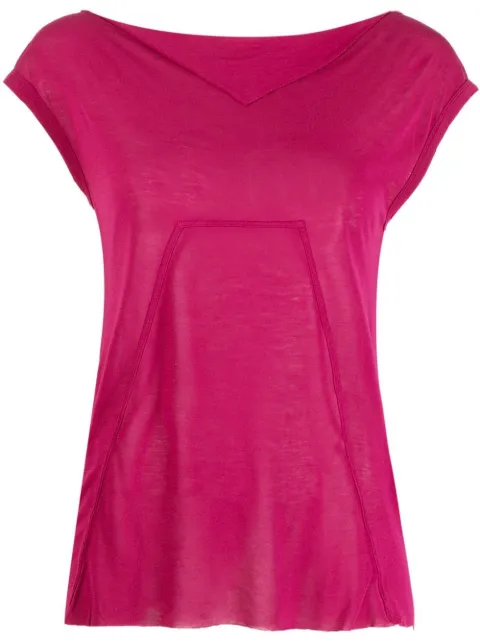 Rick Owens semi-sheer short-sleeved T-shirt