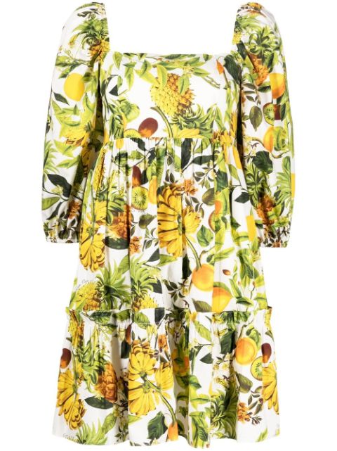 Cara Cara Sip Sip fruit-print dress 