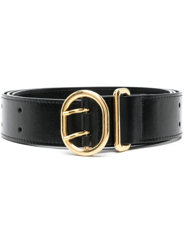 Louis Vuitton Monogram Double Buckle Belt - Farfetch