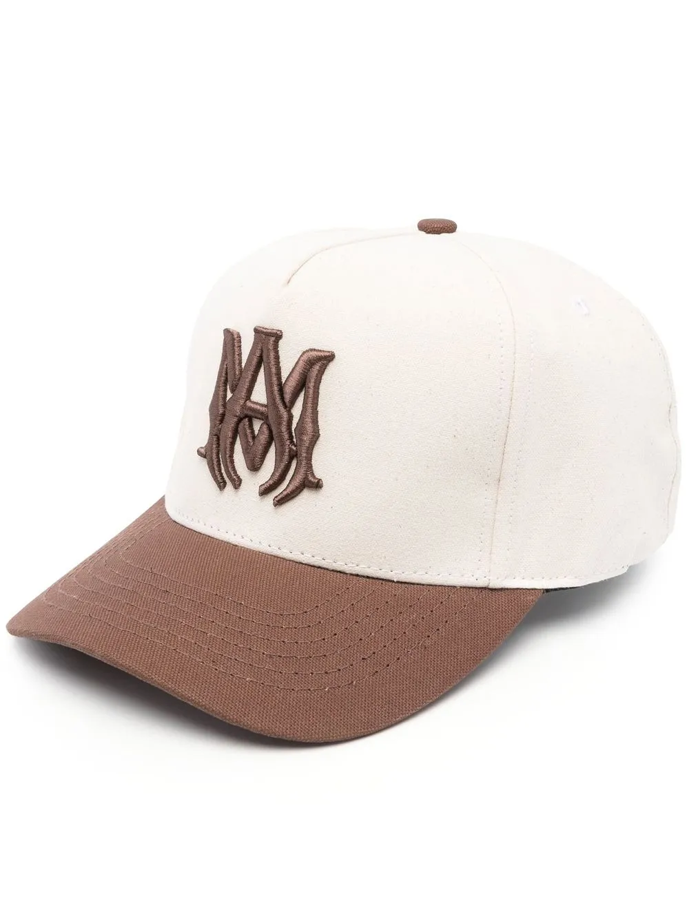 

AMIRI gorra con logo bordado - Marrón