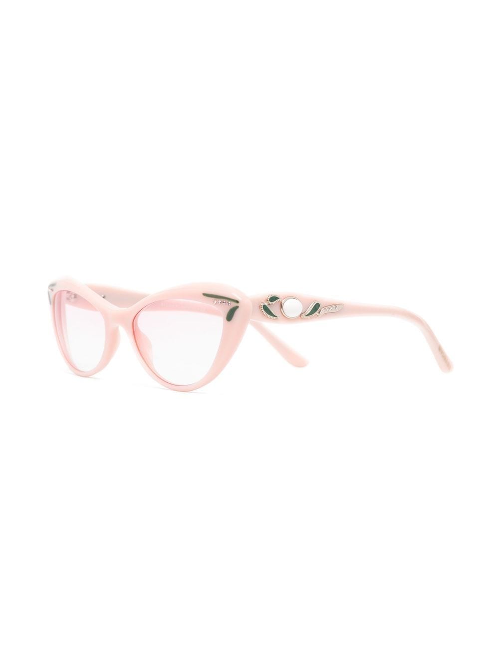 Bvlgari Pre-Owned 2010s bril met cat-eye montuur - Roze