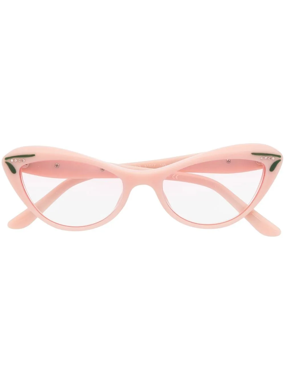 

Bvlgari Pre-Owned 2010s cat-eye optical glasses - Pink