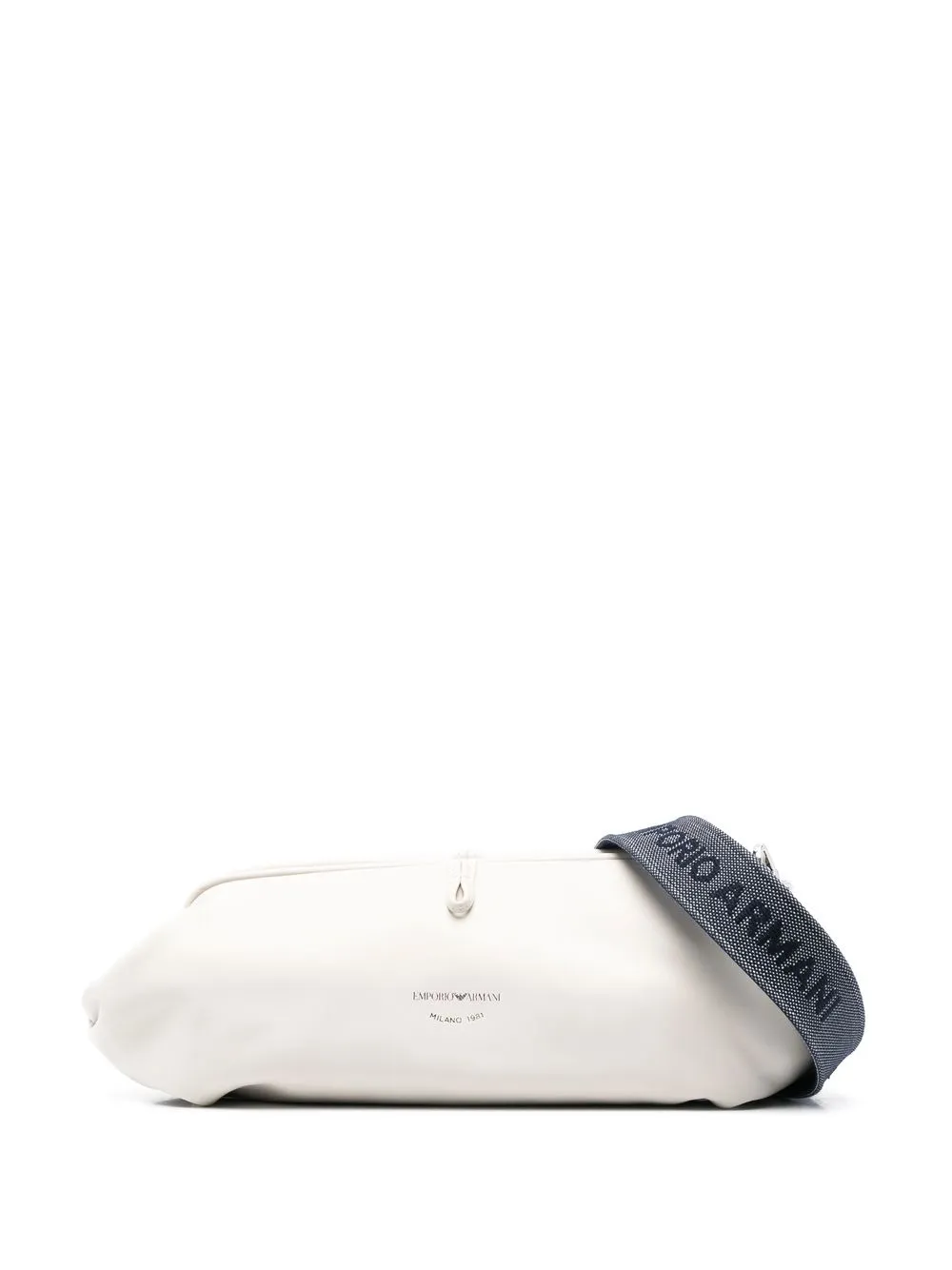 

Emporio Armani logo-strap crossbody clutch bag - Neutrals