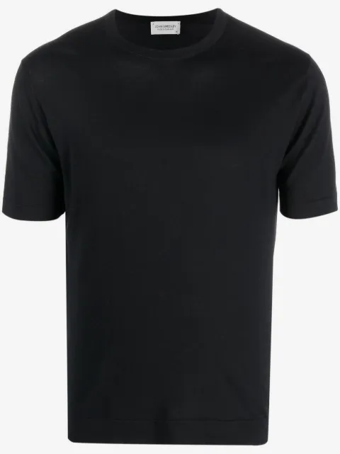 John Smedley playera con cuello redondo
