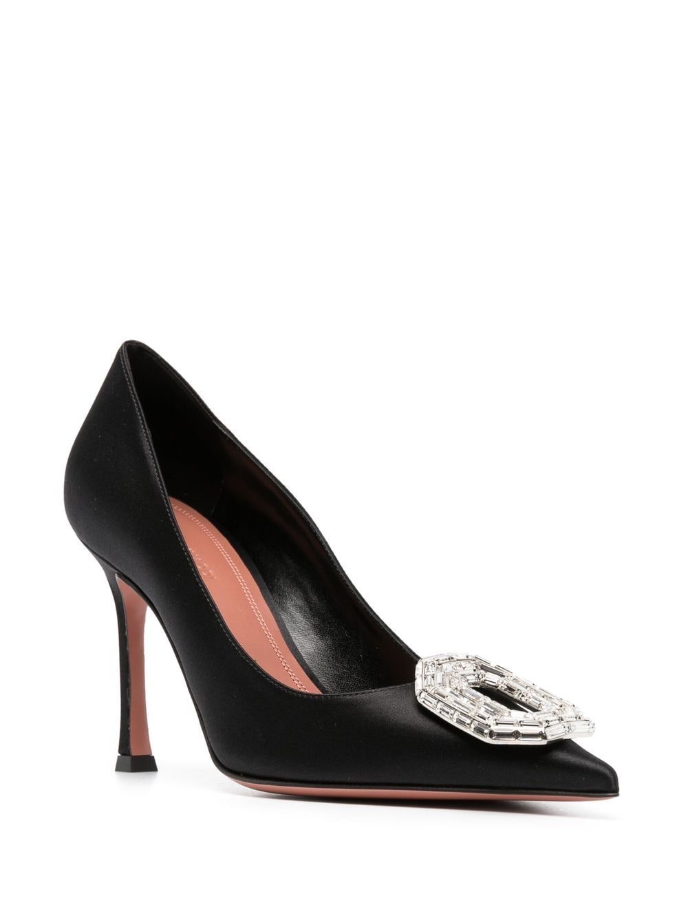 Amina Muaddi Camelia pumps - Zwart