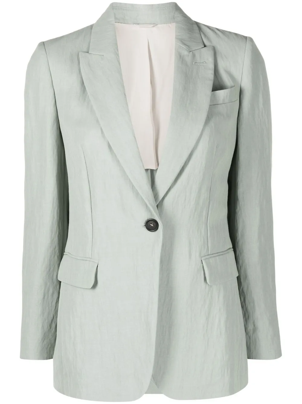 

Brunello Cucinelli single-breasted blazer - Green