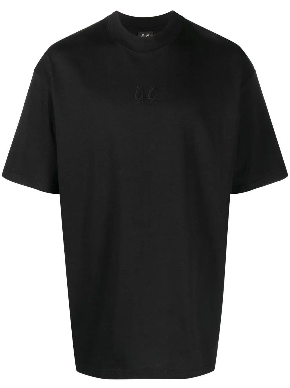 

44 LABEL GROUP Flare graphic-print cotton T-shirt - Black