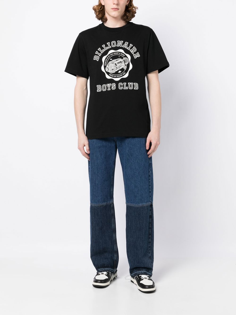 Billionaire Boys Club T-shirt met logoprint - Zwart