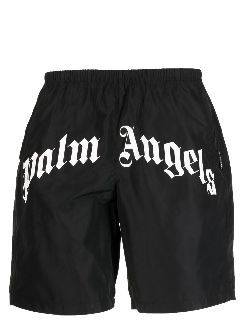 

Palm Angels logo-print swim shorts - Black