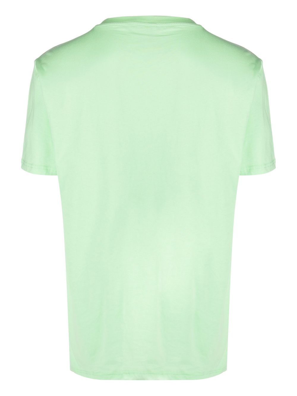 Moschino T-shirt met logoband - Groen