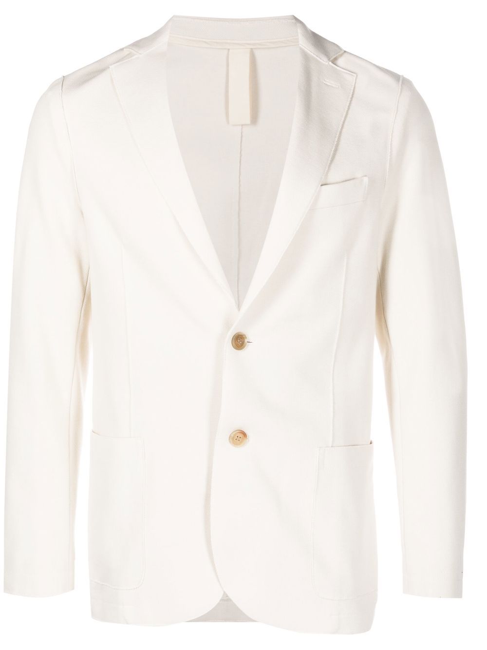 

Eleventy notched-lapel single-breasted blazer - Neutrals