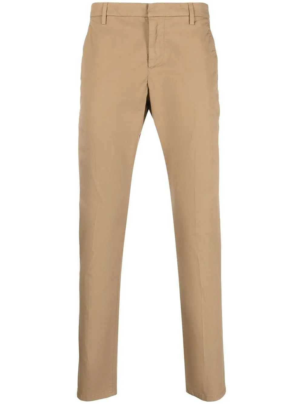 

DONDUP mid-rise stretch-cotton trousers - Neutrals