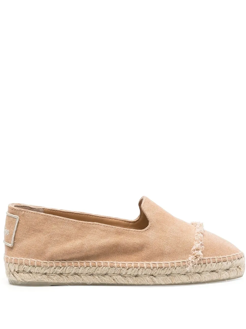 

Castañer frayed-detail slip-on espadrilles - Brown