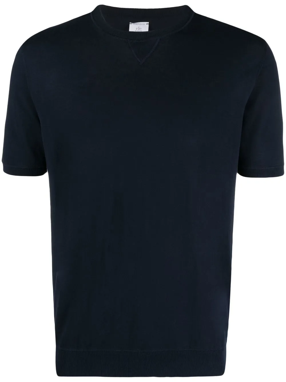 

Eleventy fine knit cotton T-shirt - Blue