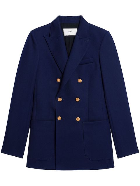 AMI Paris double-breasted wool blazer